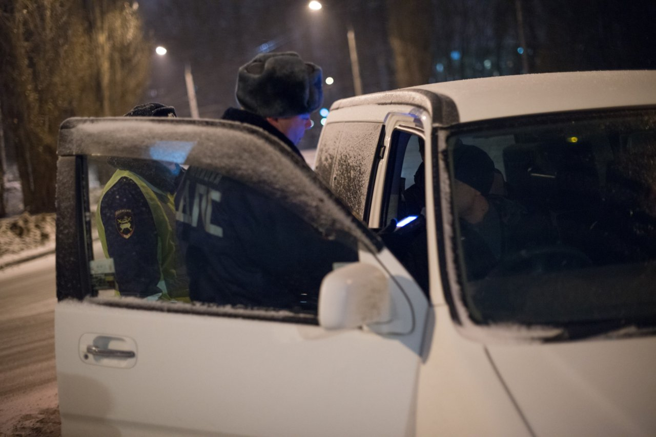 В Мордовии после застолья в автомобиле задержали пьяного водителя
