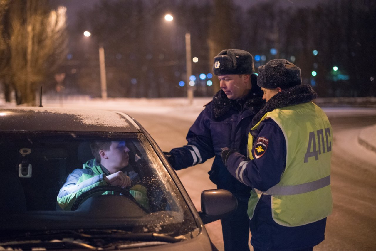 В Саранске сотрудники ДПС проверят водителей на трезвость 
