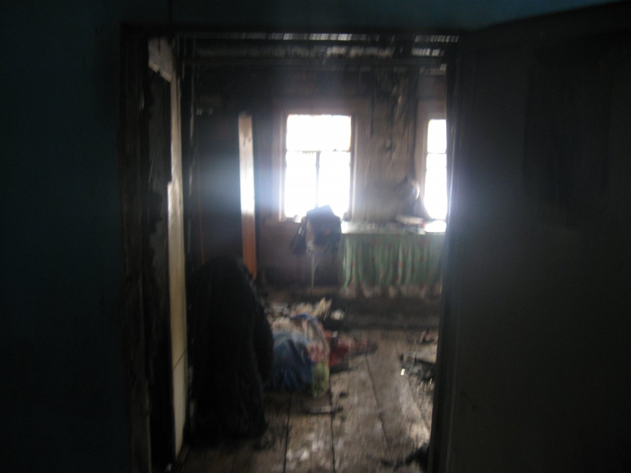 Пожар в Мордовии: хозяйка дома получила серьезные ожоги