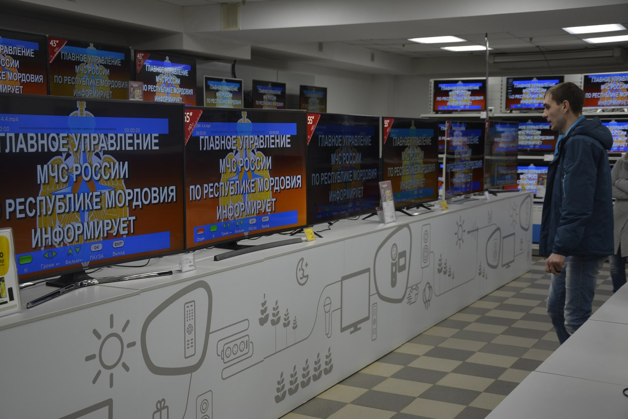 В Саранске МЧС организовало «Единый час пожарной профилактики»