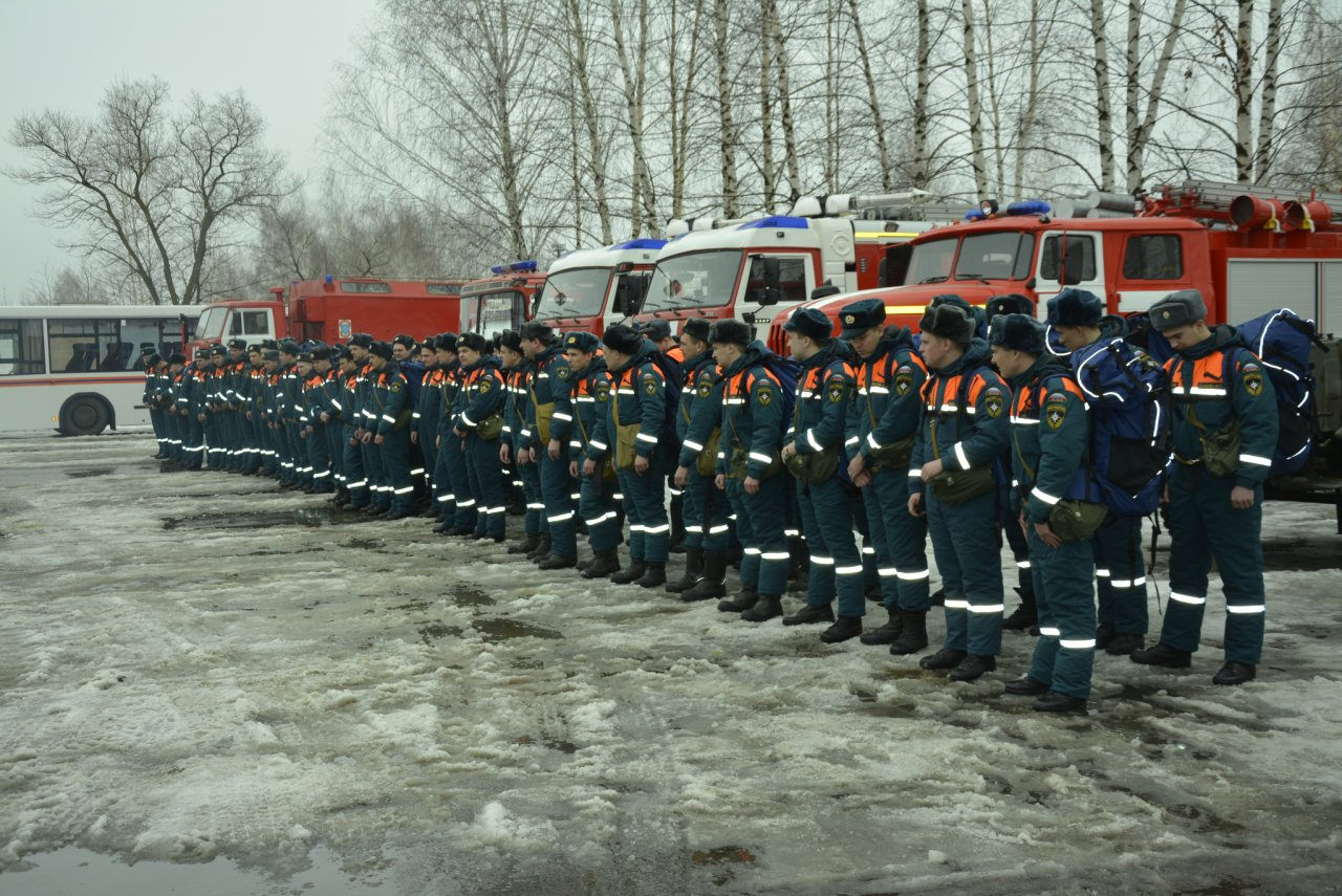 Аэромобильная группировка МЧС Мордовии готова к апрельскому паводку и пожарам 