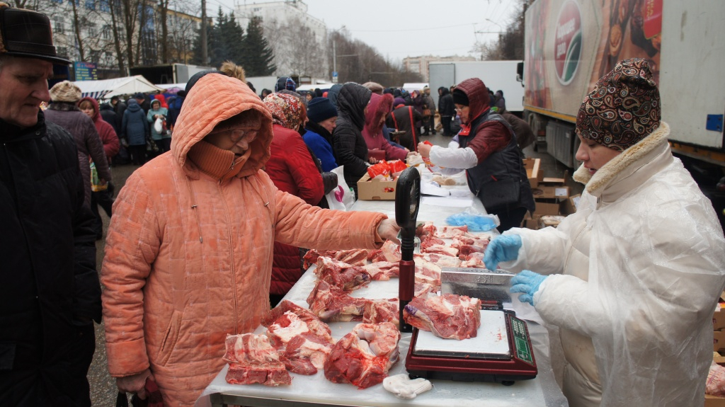 В столице Мордовии прошла большая продовольственная ярмарка