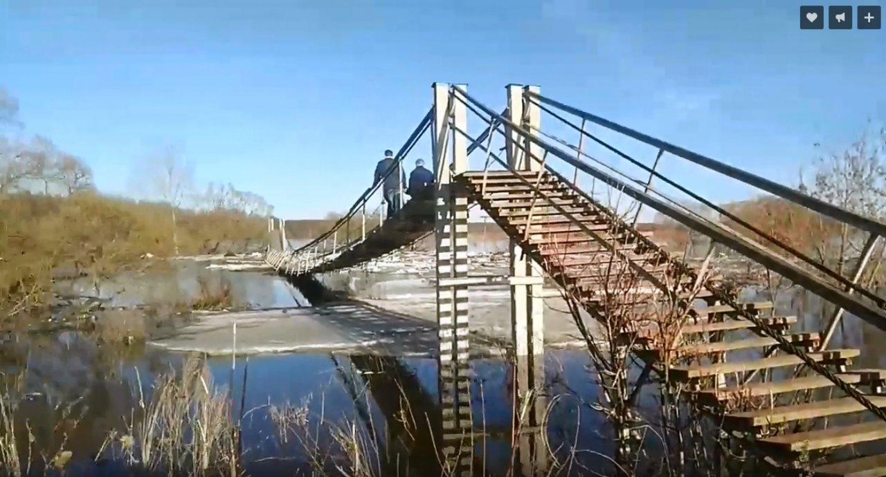 Несколько поселков в Мордовии отрезало от земли из-за паводка 