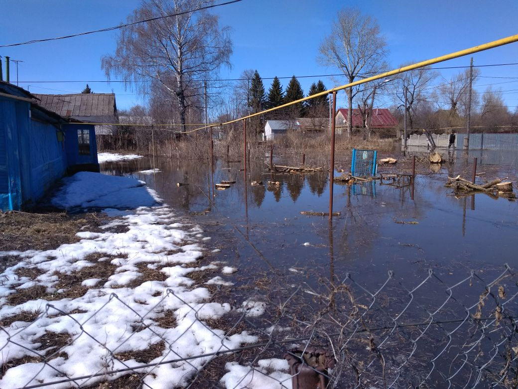 МЧС Мордовии: в Рузаевке подтоплено шесть приусадебных участков