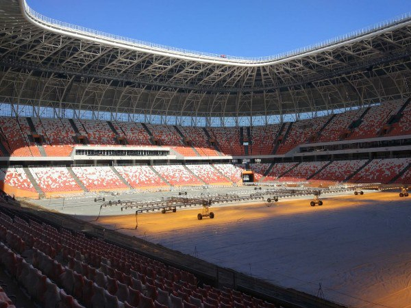 Главный стадион Саранска «Мордовия Арена» получил разрешение на ввод в эксплуатацию