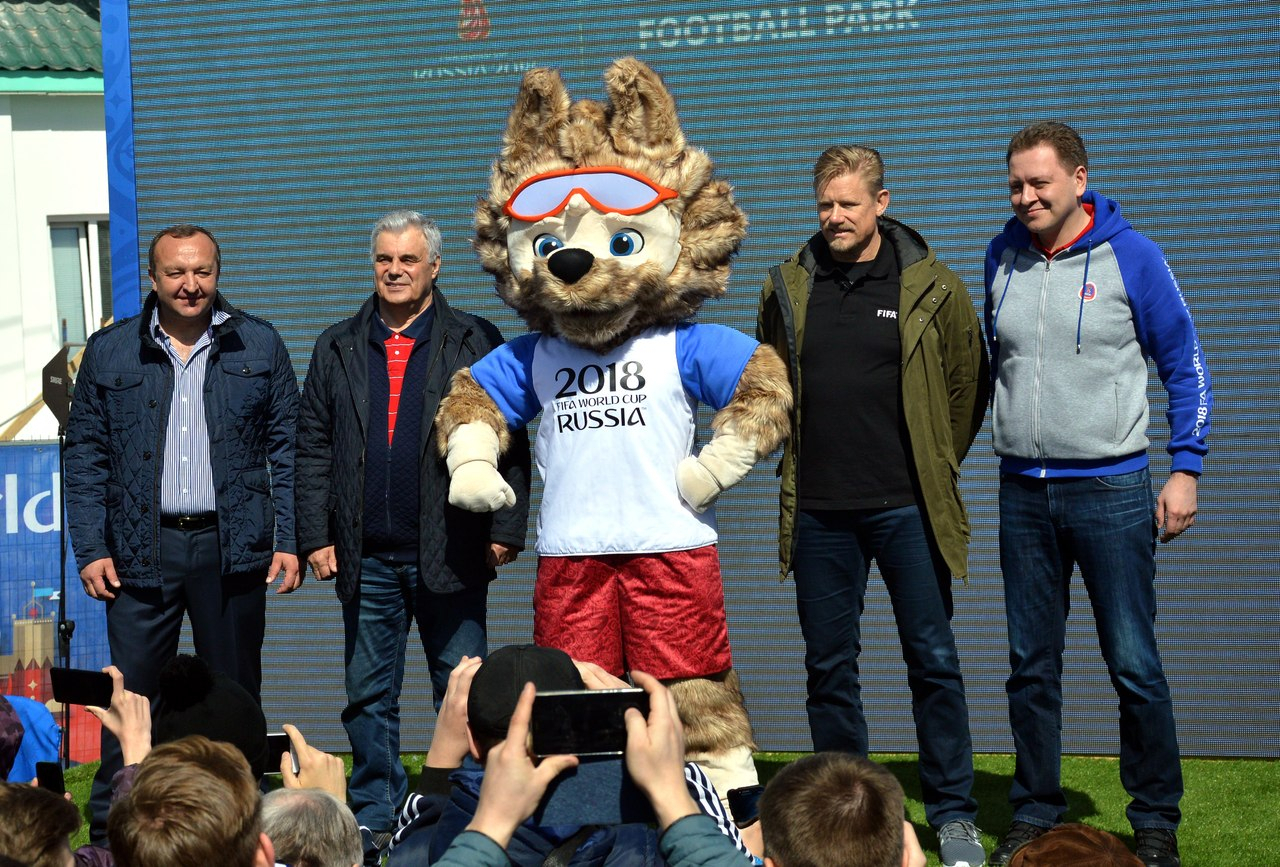 В Саранске открыли Парк Чемпионата Мира по футболу