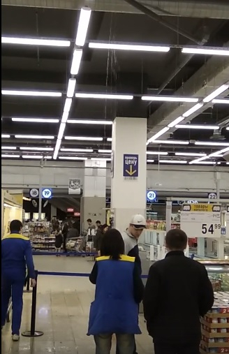 В Саранске затопило крупный гипермаркет