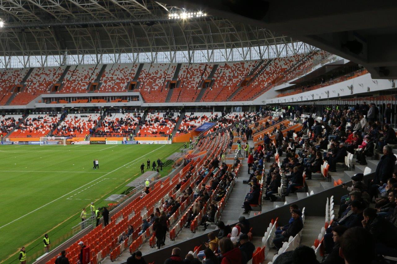 Как на стадионе «Мордовия Арена» прошел первый тестовый матч?