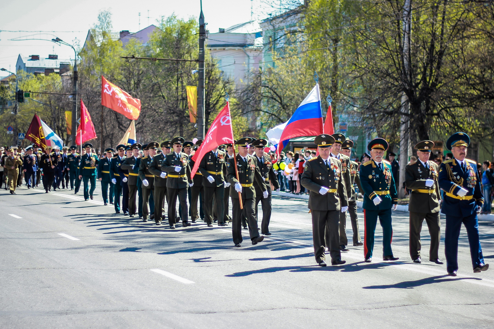 В Саранске готовятся ко Дню Победы