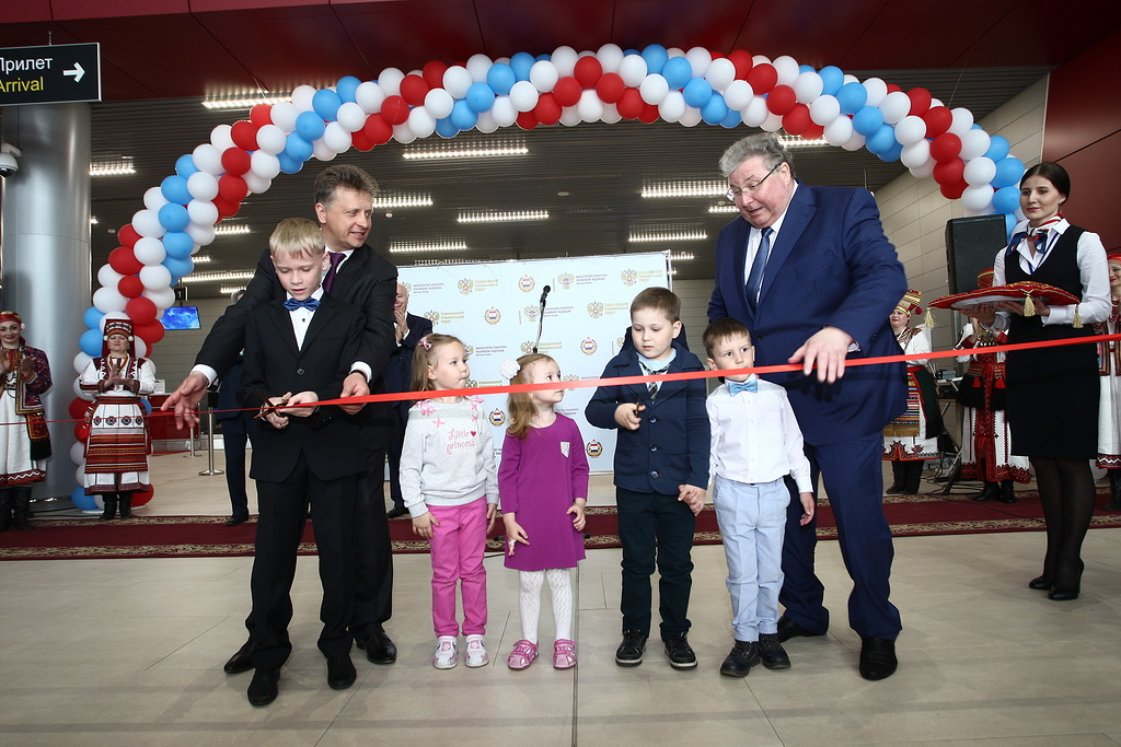 В Саранске состоялась официальная церемония открытия аэропорта
