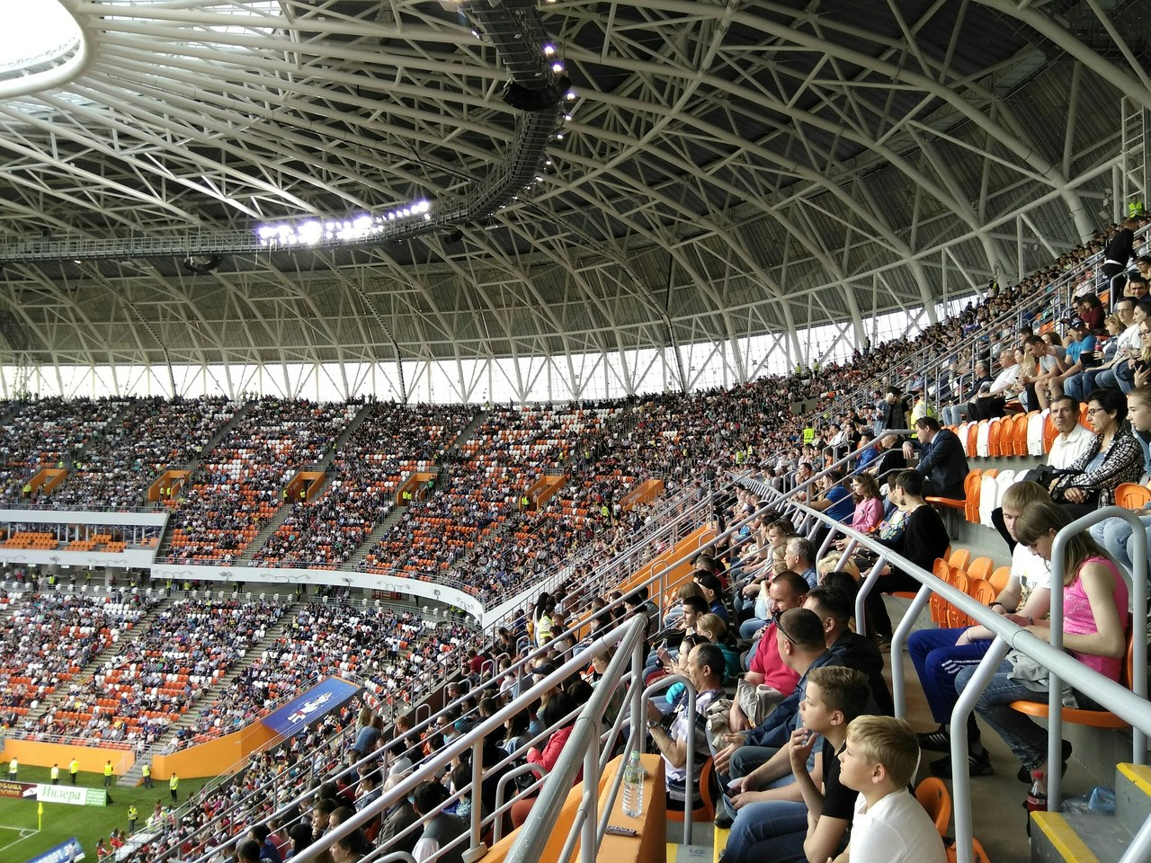 Как на стадионе «Мордовия Арена» прошел третий тестовый матч?