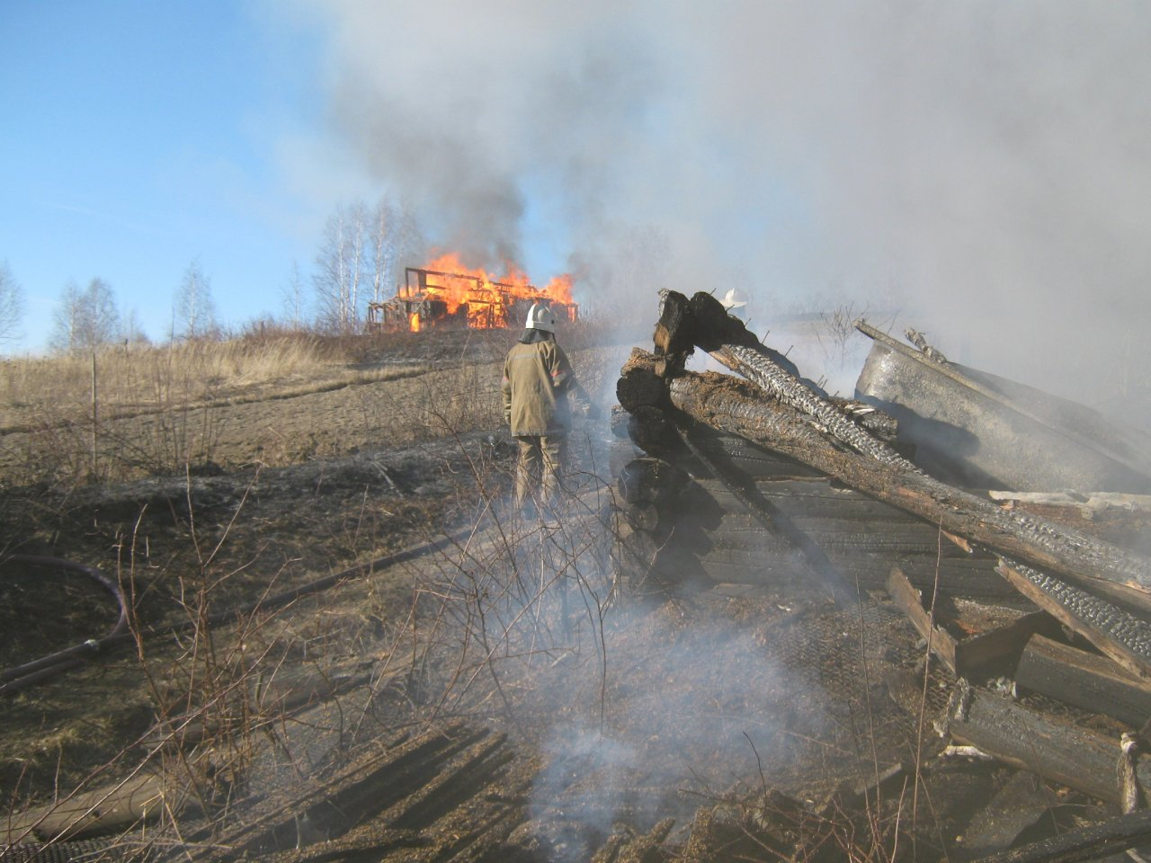 В шести районах Мордовии возросла пожароопасность лесов 