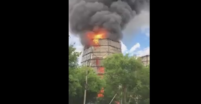В Саранске произошел пожар на ТЭЦ