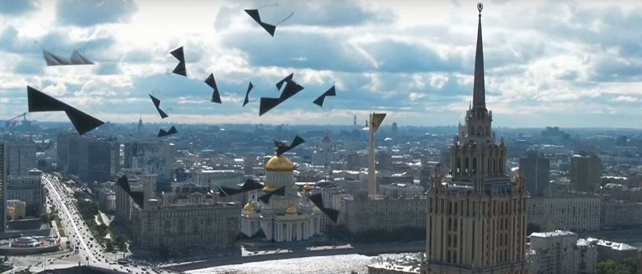 В видеоролике федерального канала собор Ушакова «переехал» из Саранска на место посольства Великобритании в Москве