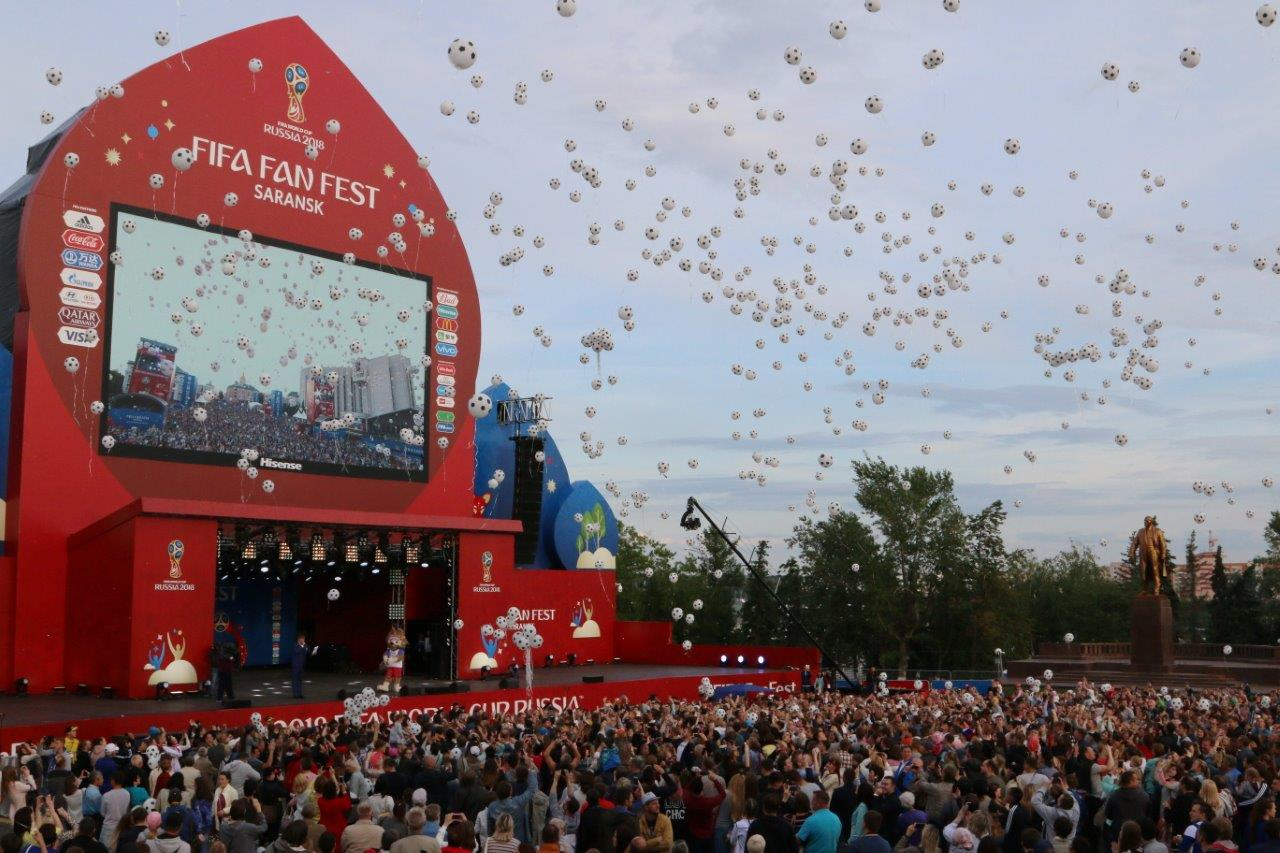 ЧМ-2018: программа Фестиваля болельщиков FIFA в Саранске на 16 июня