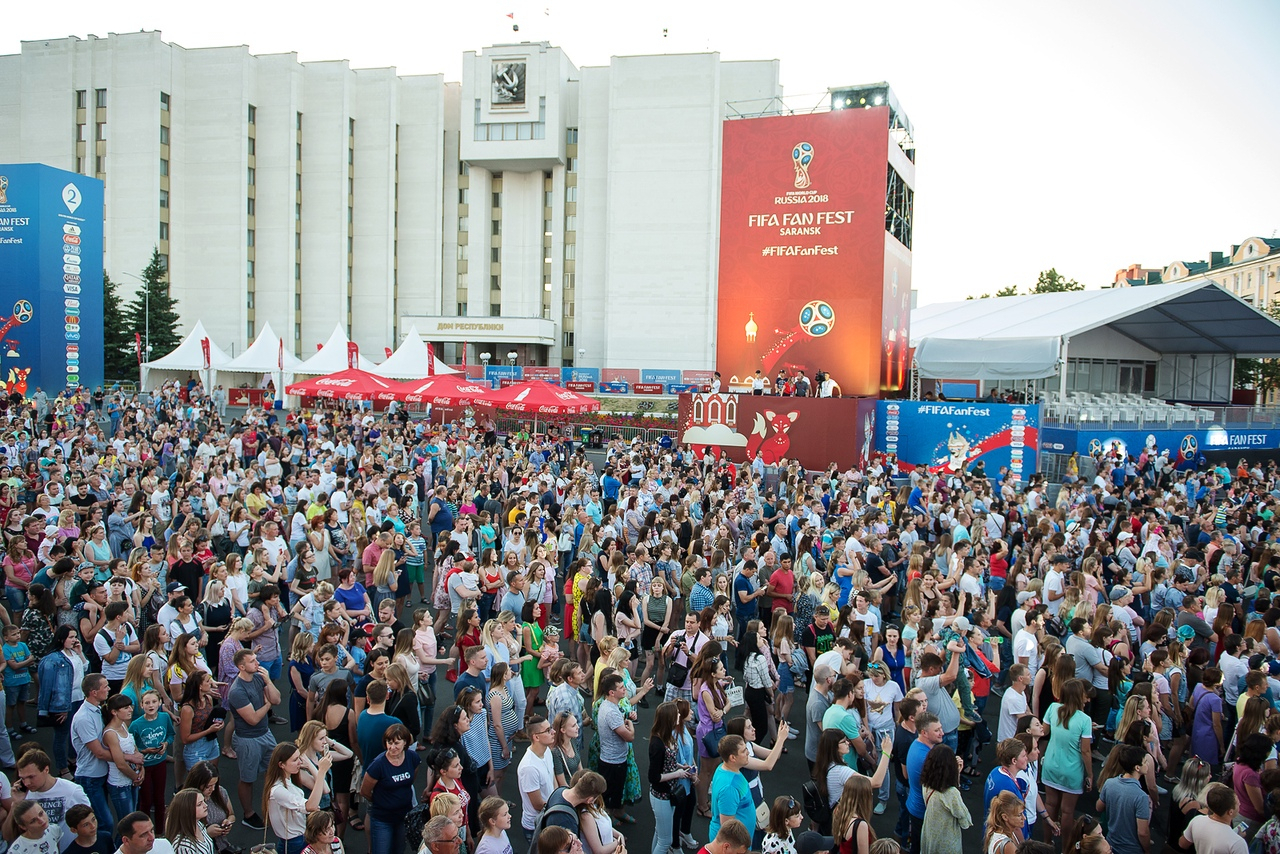 За время ЧМ-2018 столицу Мордовии посетили более 200 тысяч болельщиков