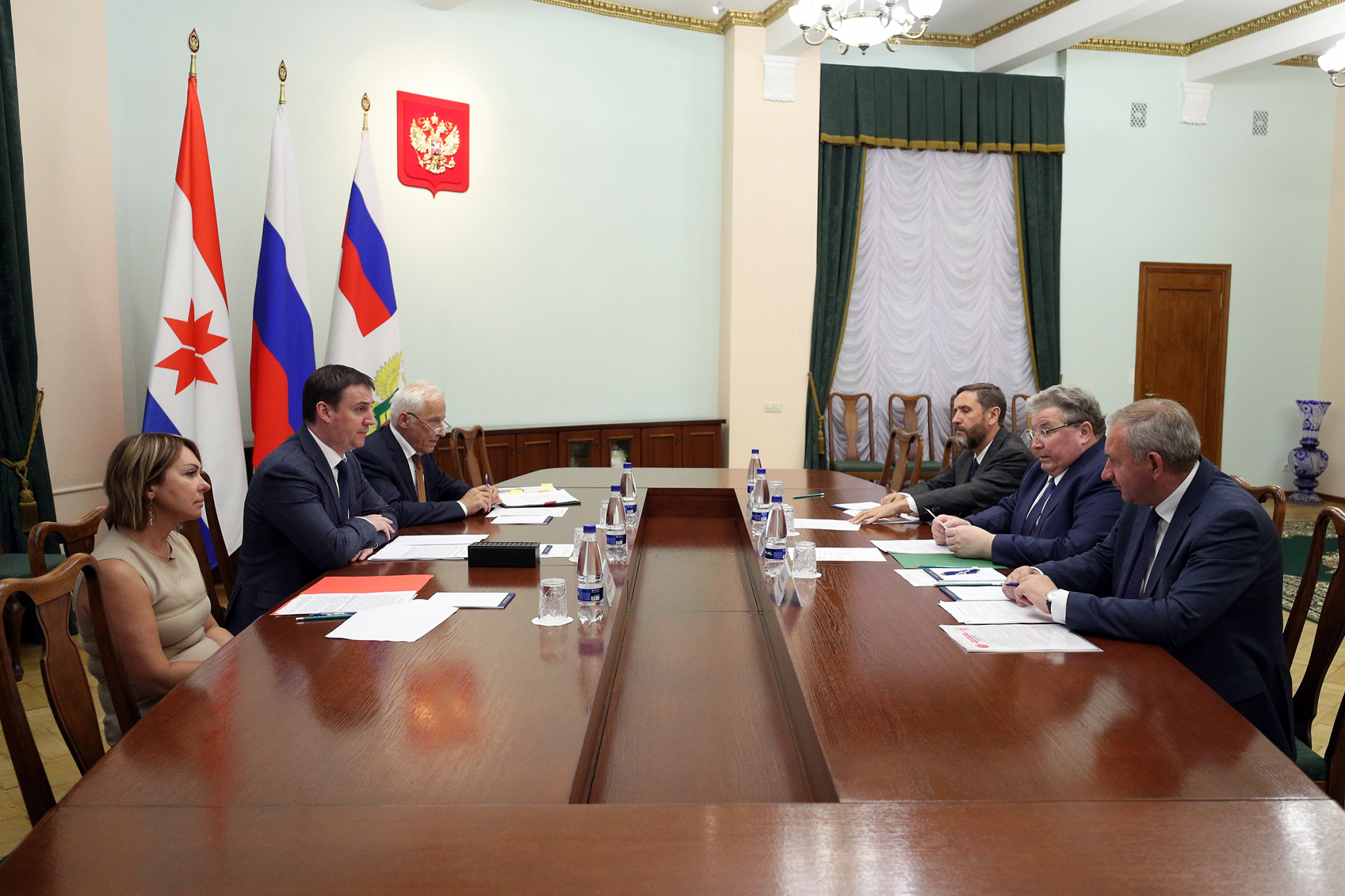 Глава Мордовии встретился с Министром сельского хозяйства России