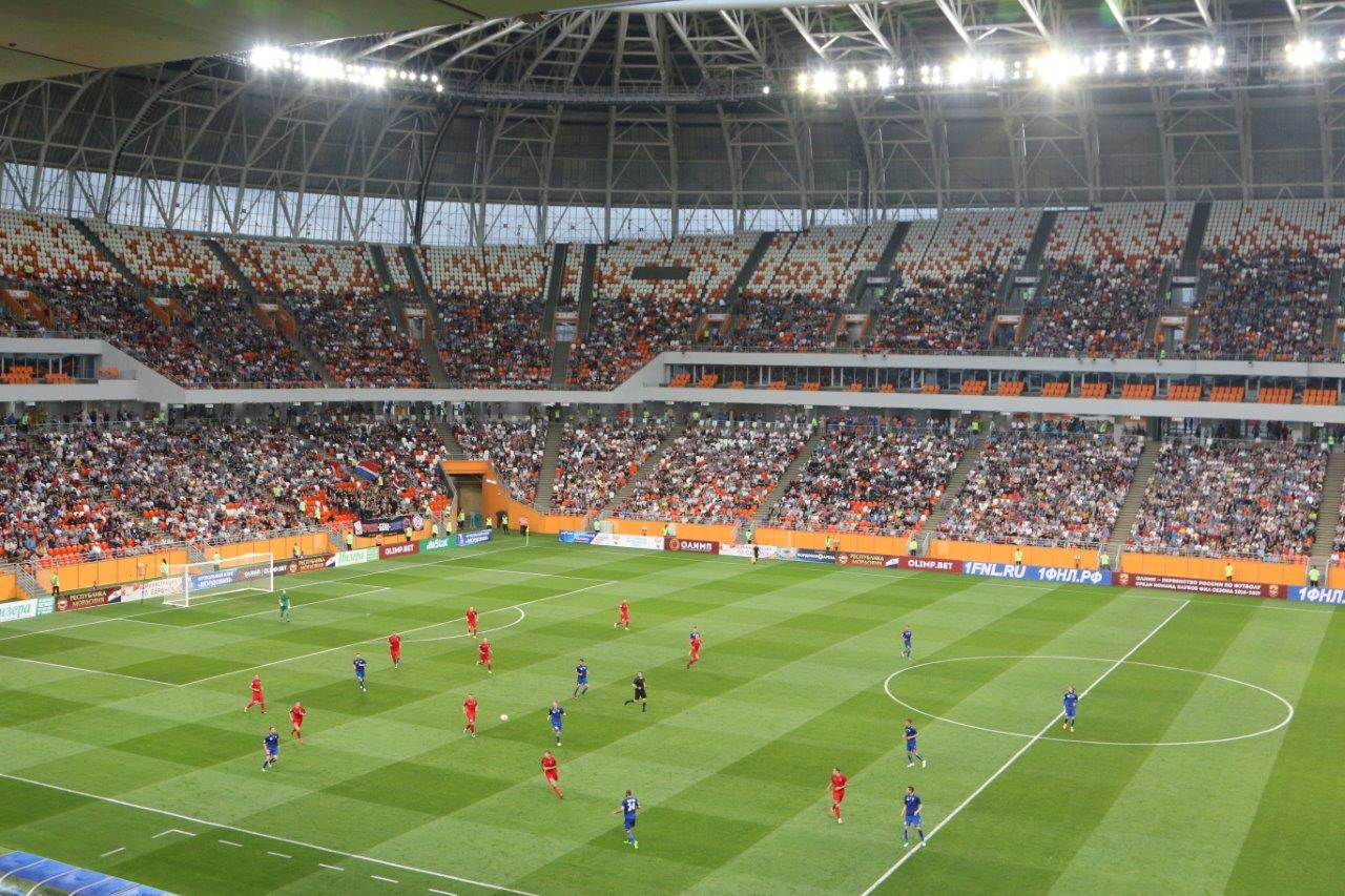 Матч «Мордовия» - «Нижний Новгород» пришли посмотреть почти 27 тысяч зрителей