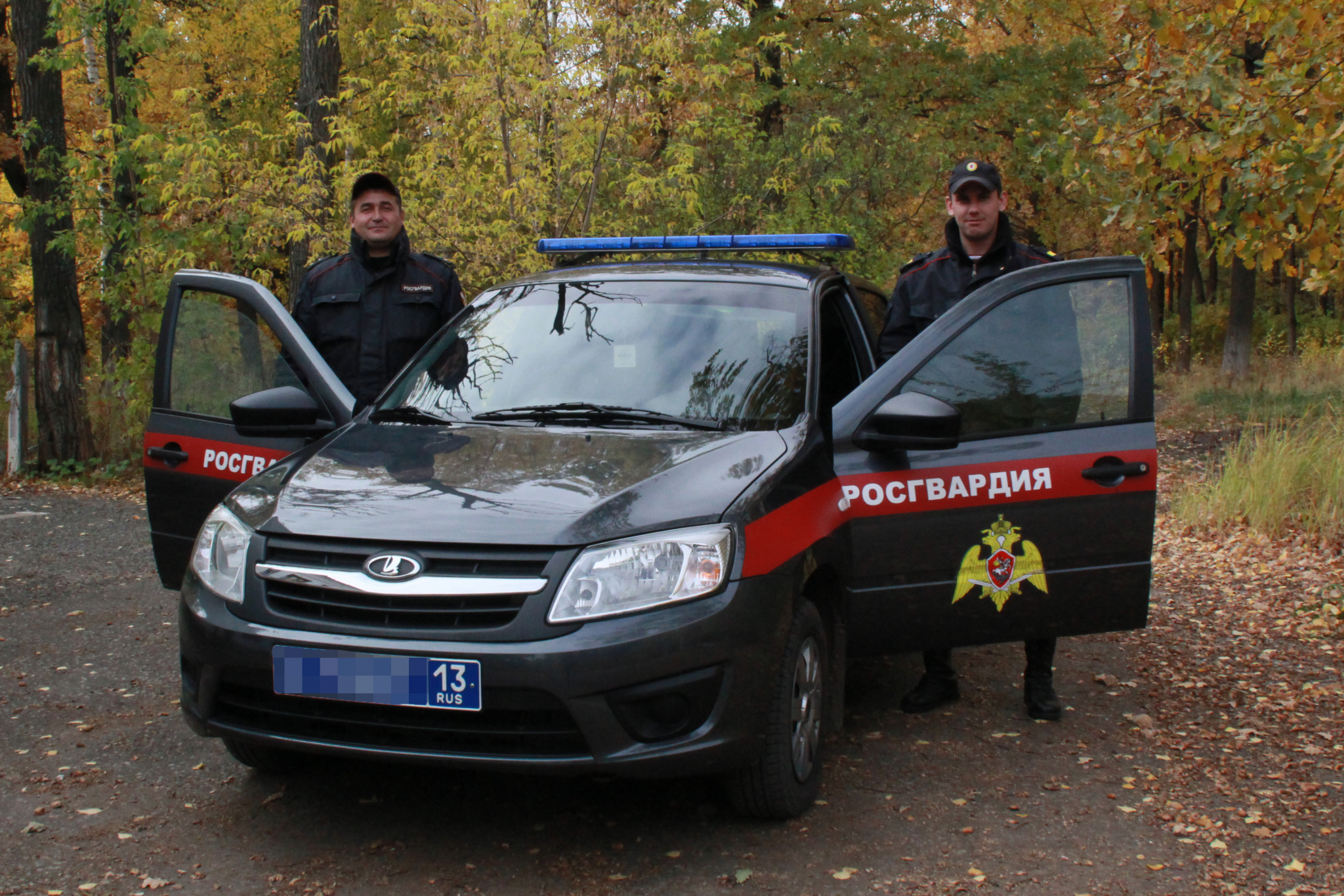 В Мордовии росгвардейцы задержали нетрезвого водителя