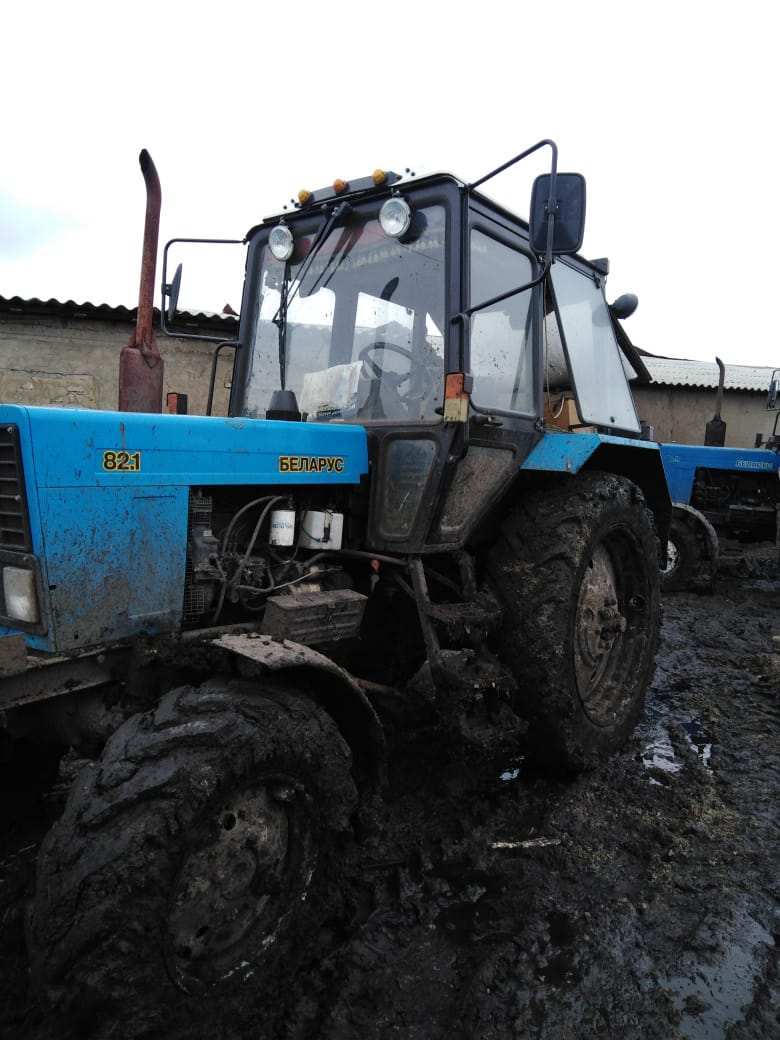 В Мордовии водитель самостоятельно потушил загоревшийся трактор