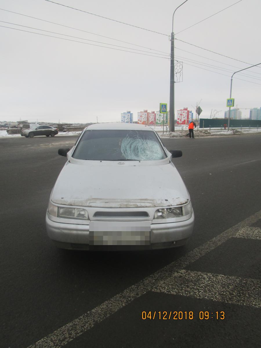 На пешеходном переходе в Саранске сбили девушку