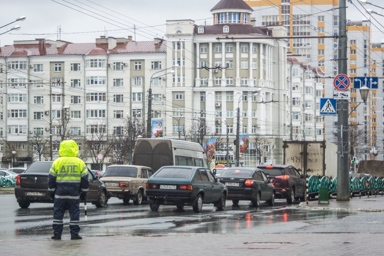 В Саранске ограничат движение транспорта из-за предновогодней ярмарки