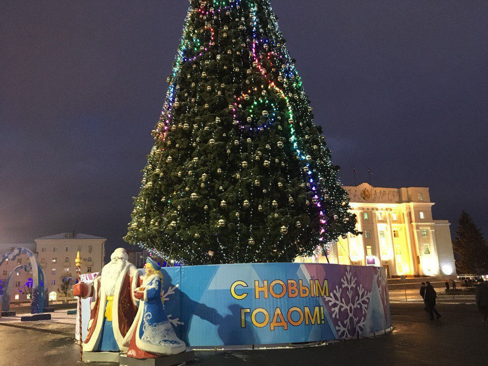 Открытие Главной елки в Саранске: афиша мероприятий