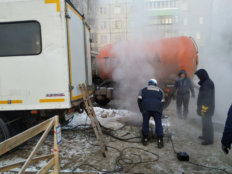 В Саранске сгорел строительный вагончик