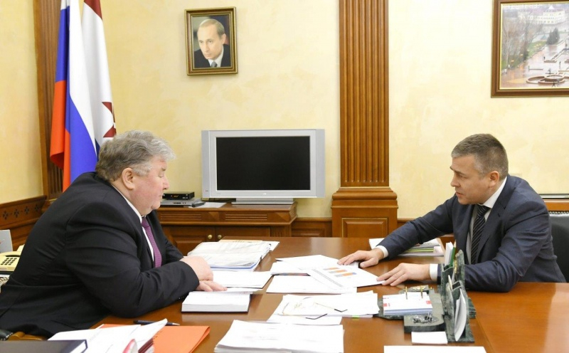 Глава Мордовии обсудил вопросы развития завода «Биохимик»