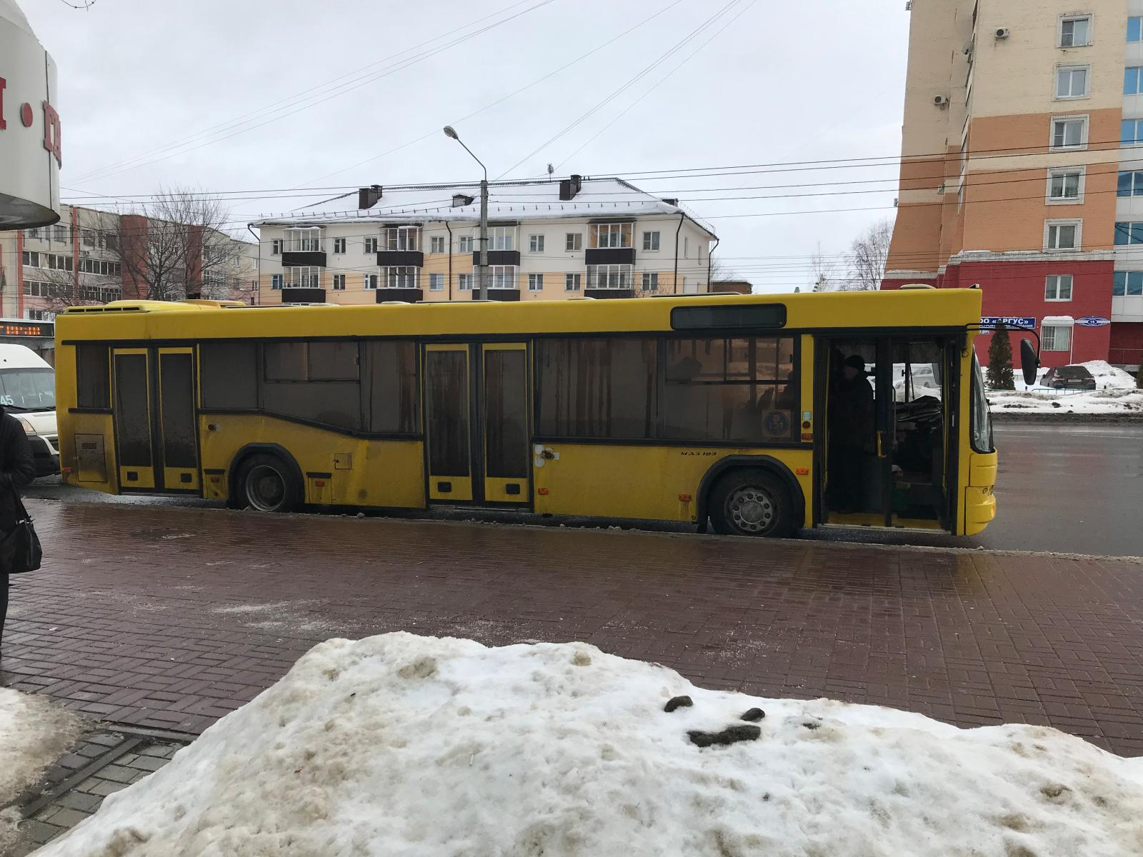 В Саранске в автобусе травмировалась пожилая женщина