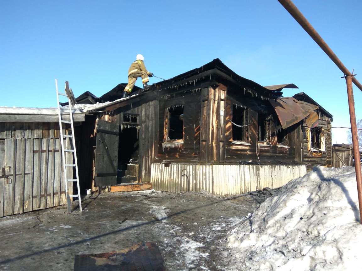 Житель Мордовии получил сильные ожоги при пожаре в доме