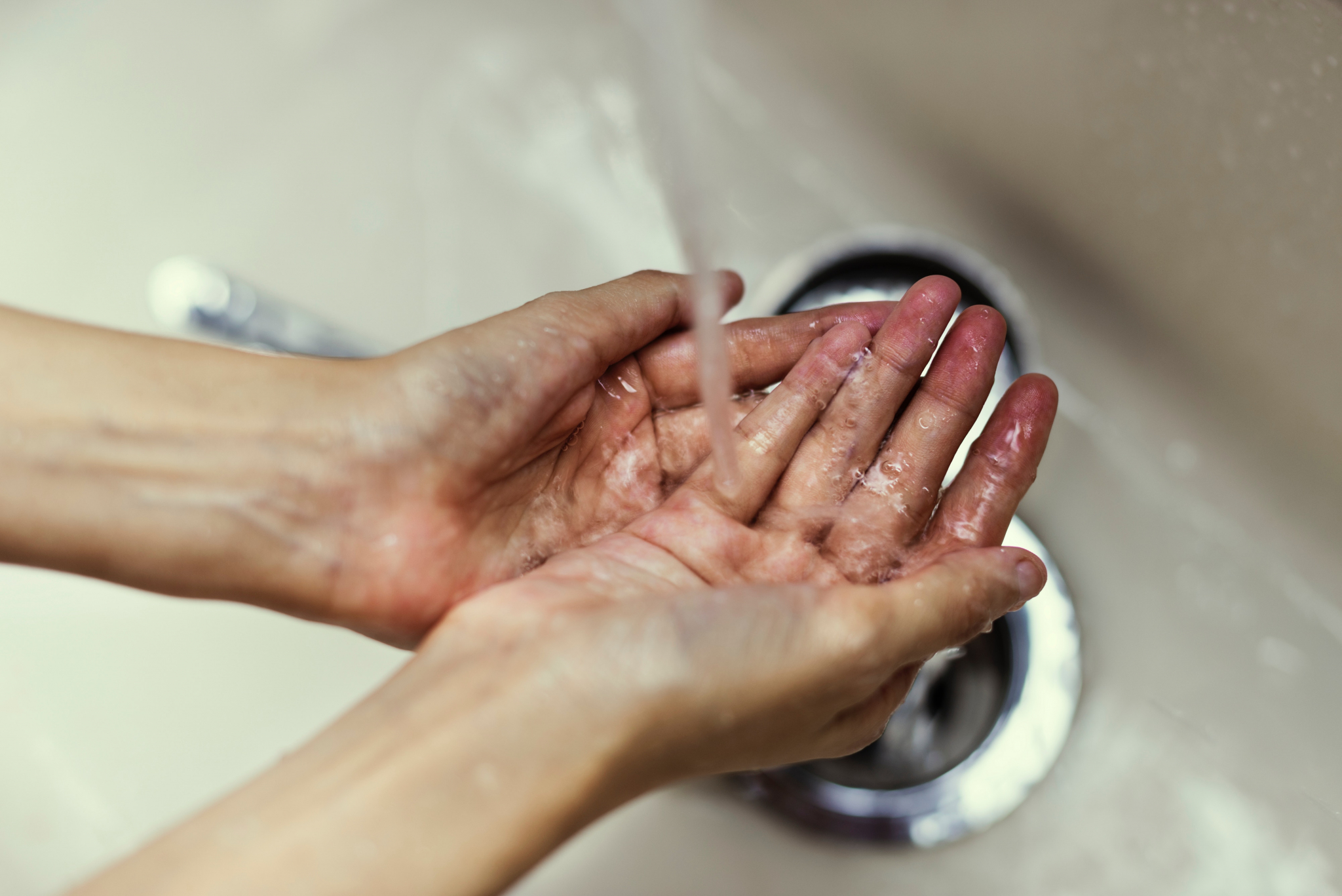 Мытьё рук и кожи