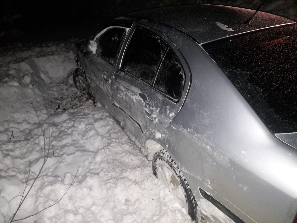 В Мордовии легковушка вылетела в кювет, трое пострадали