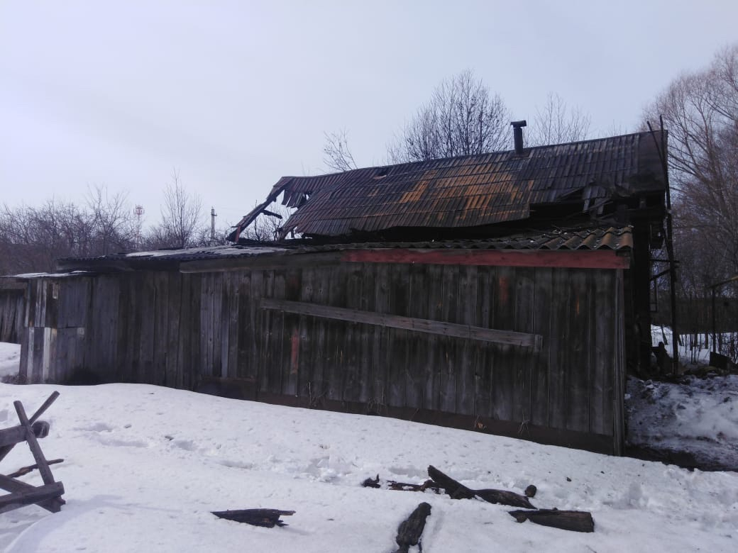 Житель Мордовии заживо сгорел в собственном доме
