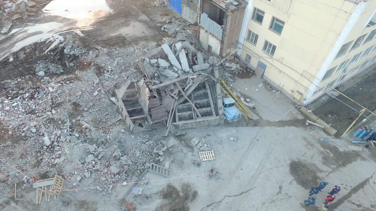 Обрушение здания в Саранске: возбуждено уголовное дело