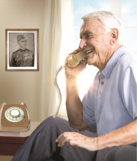 В честь Дня Победы звонки и телеграммы однополчанам — бесплатно