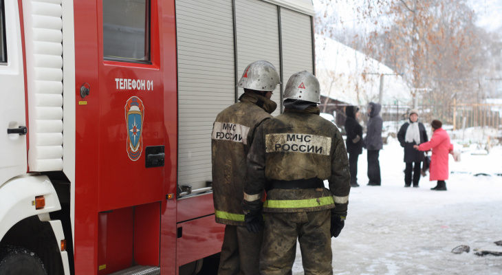 В Мордовии загорелся жилой дом, пострадал человек