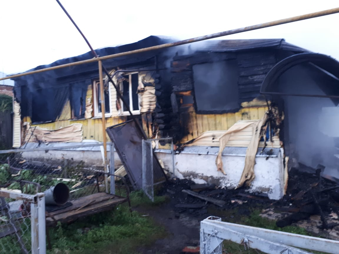 В Мордовии сгорел жилой дом, погибла женщина