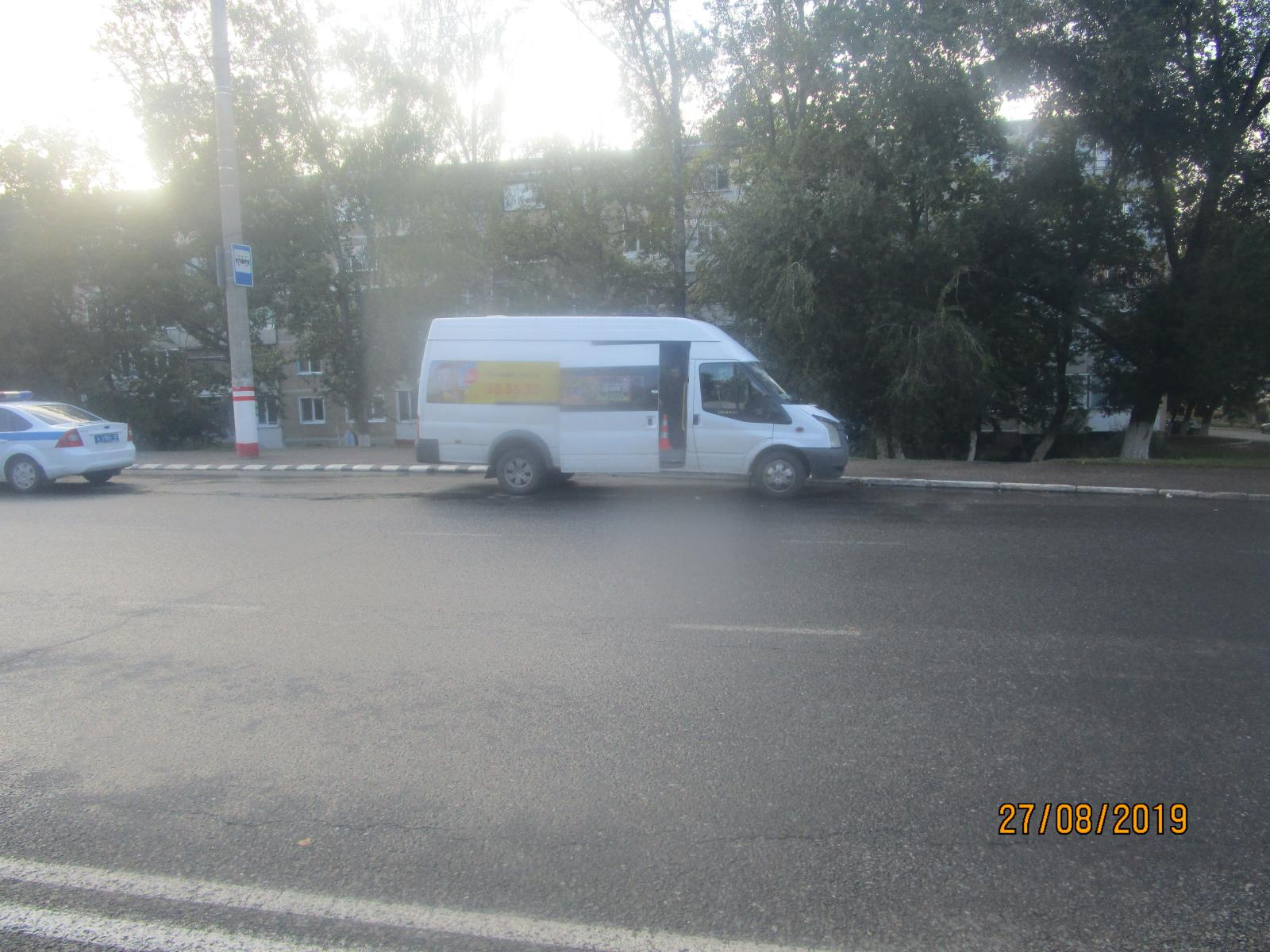 В Саранске из-за детей-нарушителей пострадала пассажирка микроавтобуса