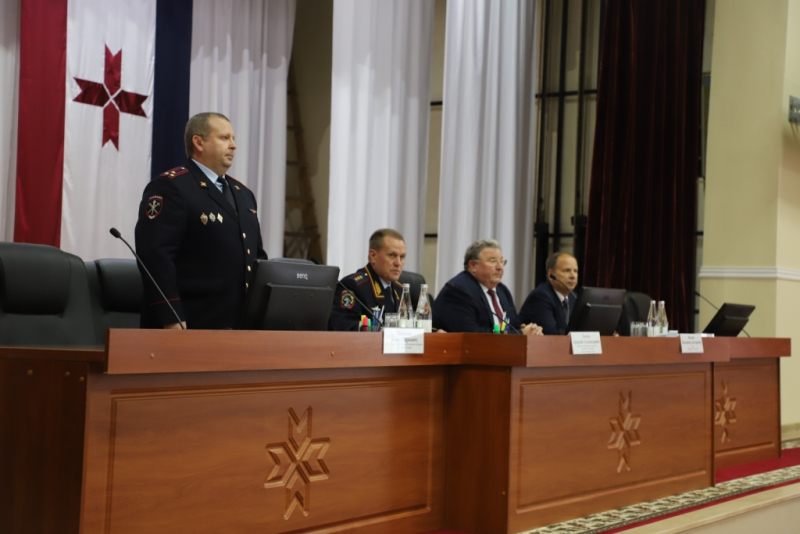 Новый глава МВД Мордовии представлен личному составу