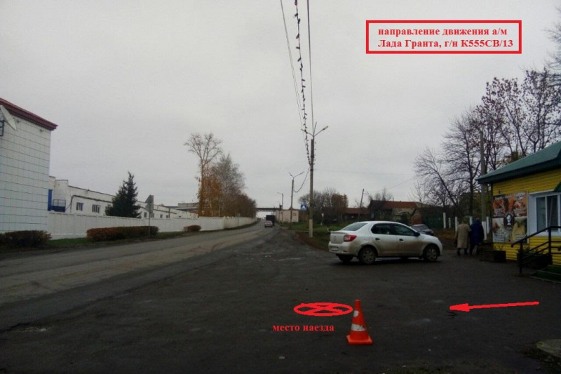 В Мордовии невнимательная автоледи сбила женщину и четырехлетнего ребенка