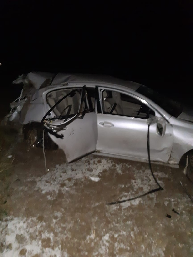 В Мордовии молодой водитель опрокинул «Лексус» в кювет: четыре человека пострадали