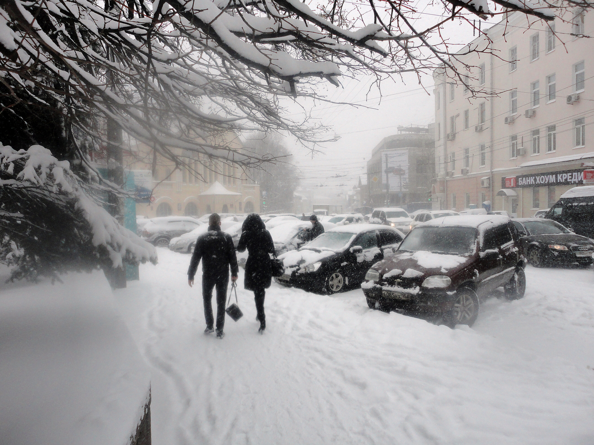 В Мордовии водителей предупредили о сильном снегопаде