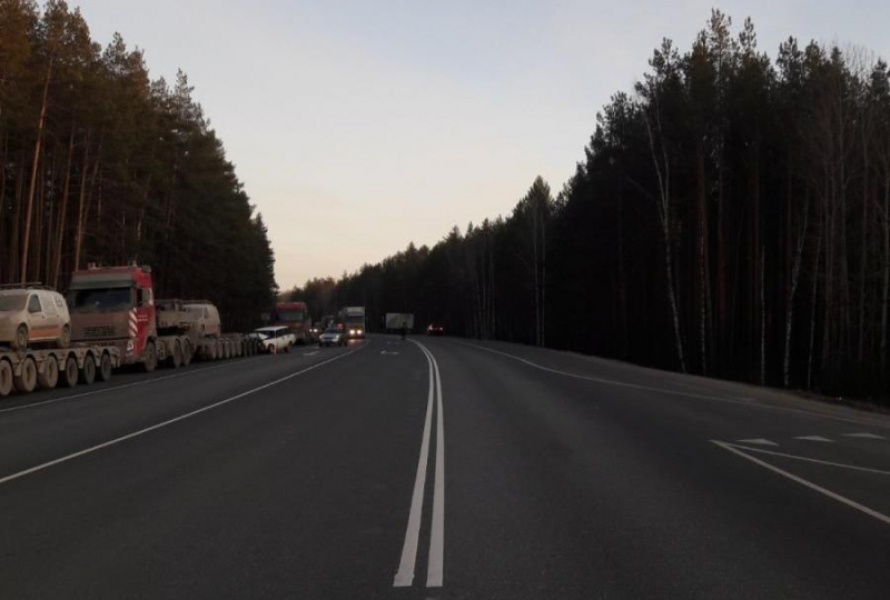 На трассе в Мордовии легковушка врезалась в тягач: есть пострадавший