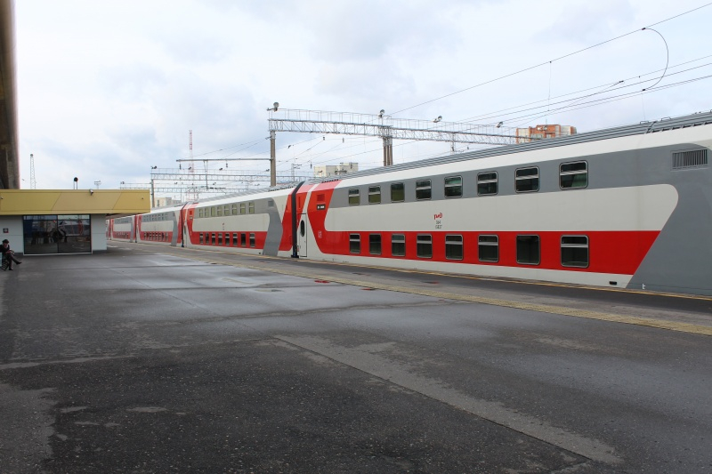 Жители Мордовии смогут доехать до Москвы на двухэтажном поезде