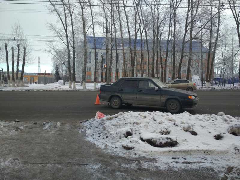 Переходил дорогу на «красный»: в Саранске водитель легковушки сбил пенсионера