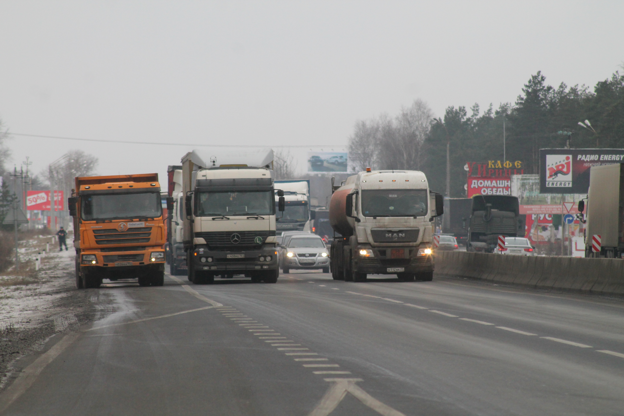 Внимание, водители: на трассе «Саранск – Ульяновск» ограничено движение транспорта