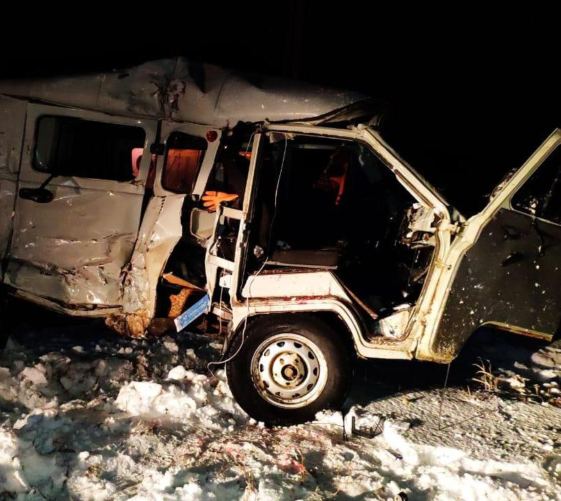 В Мордовии столкнули УАЗ и автобус, есть пострадавшие