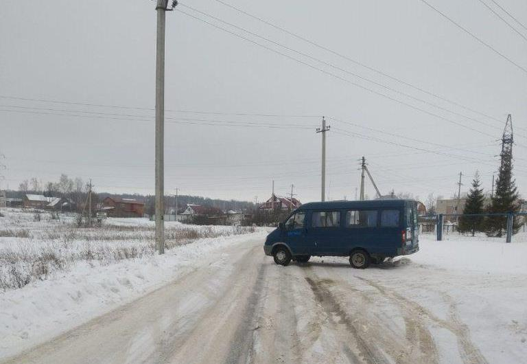 В Мордовии водитель микроавтобуса сбил пенсионерку, шедшую по обочине