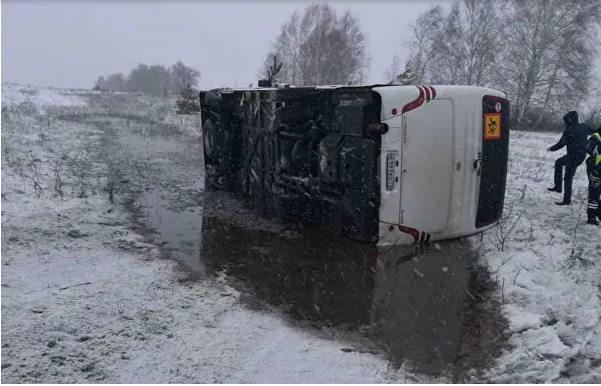 Автобус попал в ДТП на трассе Саранск – Ульяновск: пострадали девять детей